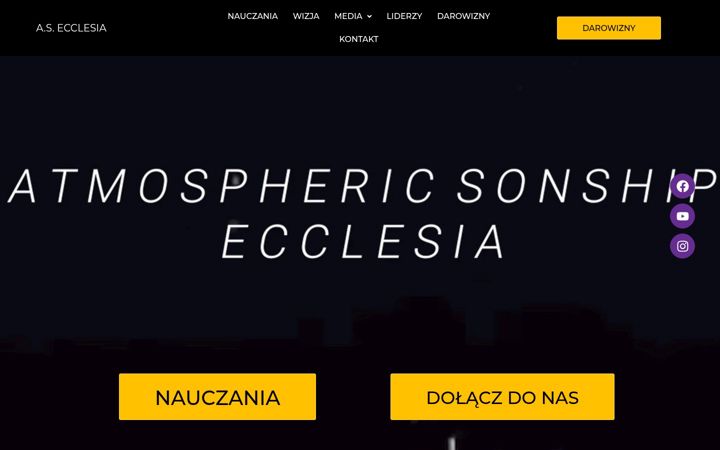 Screenshot of asecclesia.com
