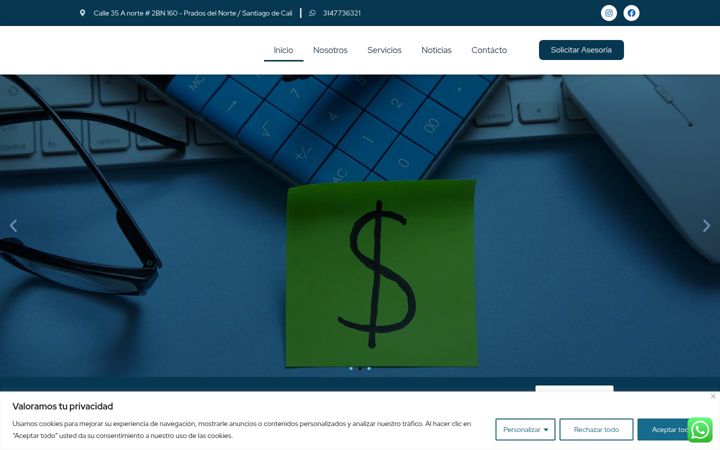 Screenshot of asecoemg.com.co