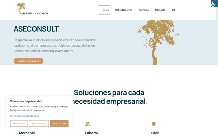 Screenshot of aseconsult.es