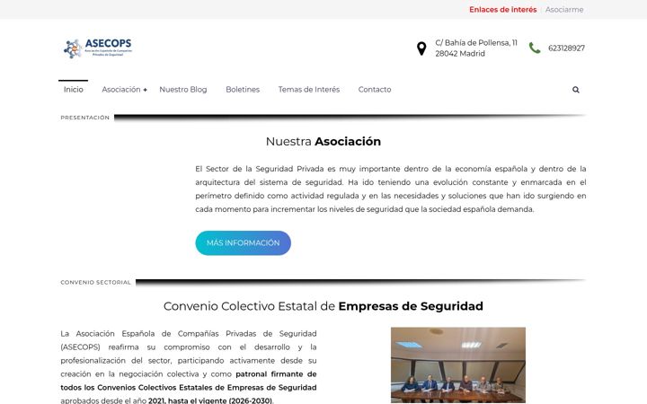 Screenshot of asecops.com