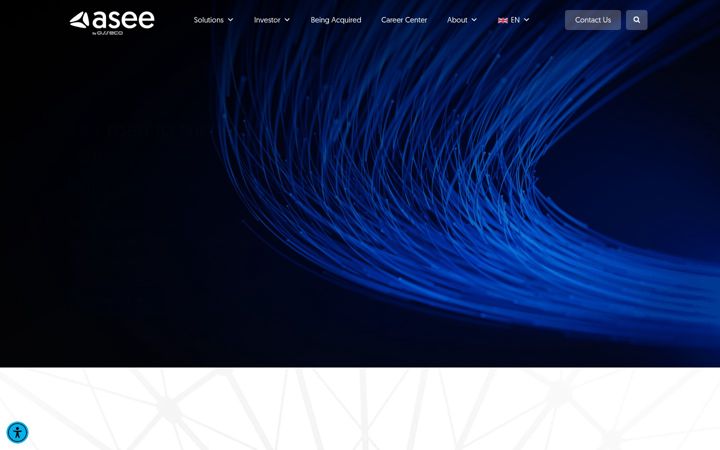 Captura de ecrã de asee.io