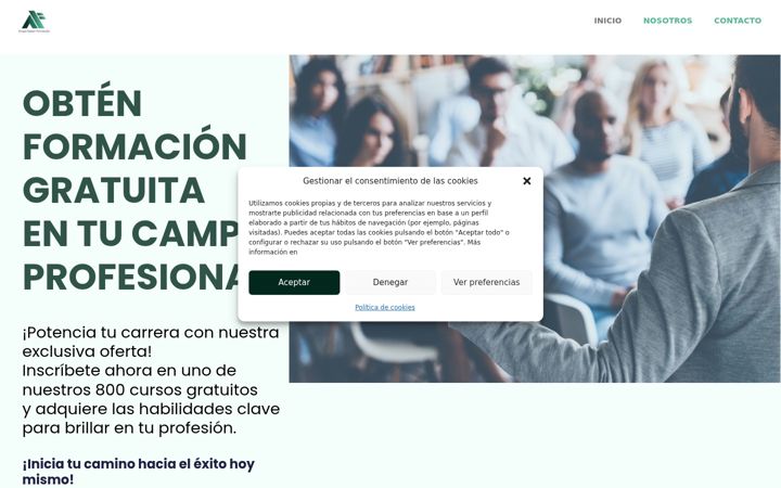 Screenshot of asefor.es