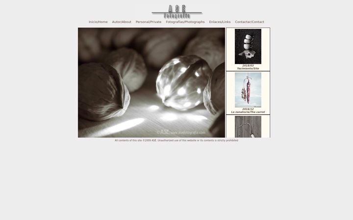 Screenshot of asefotografia.com
