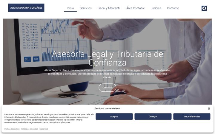 Screenshot of asegarra.es