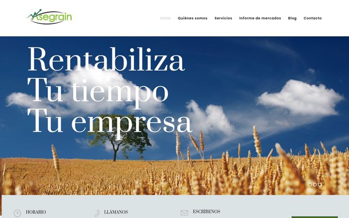 Snímek obrazovky asegrain.com