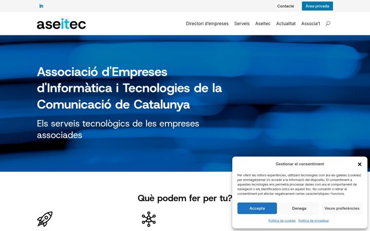 Screenshot of aseitec.org
