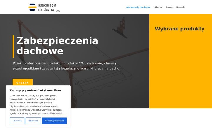 Screenshot of asekuracjanadachu.pl