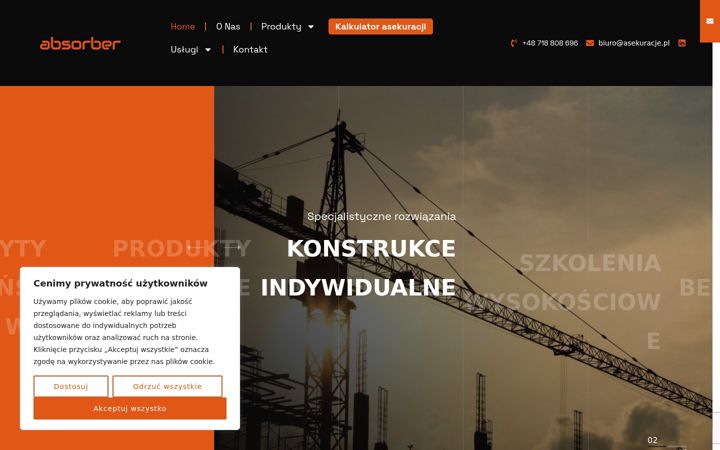 Screenshot of asekuracje.pl