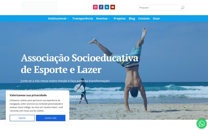 Screenshot of aselbrasil.com.br