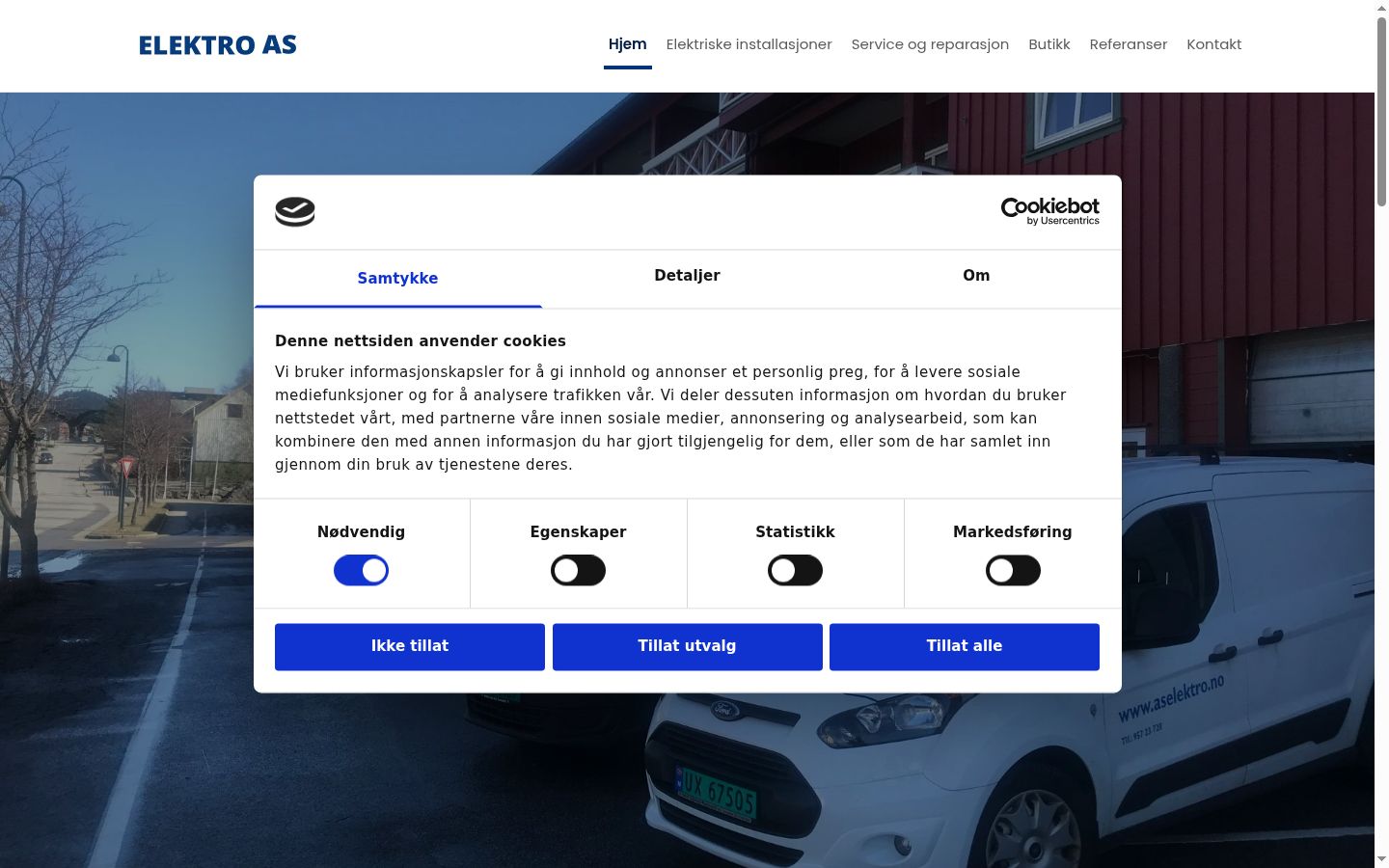 Zrzut ekranu banera zgody wyświetlanego przed jakąkolwiek interakcją