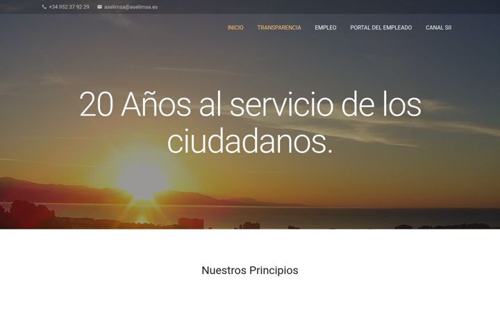 Screenshot of aselimsa.es