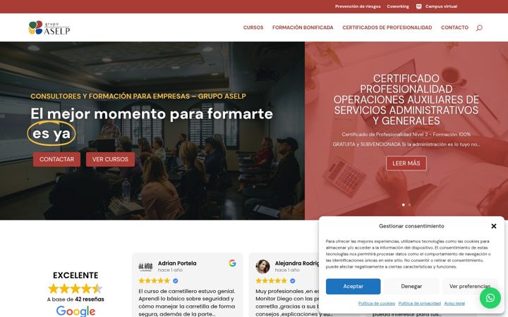 Ekrano kopija aselpconsultores.es