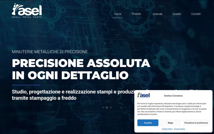 Snimka zaslona za aselsrl.com