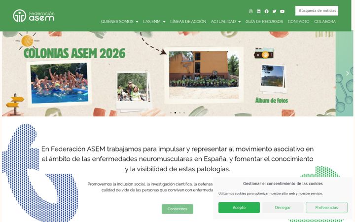 Screenshot of asem-esp.org