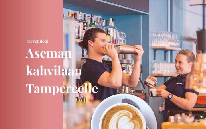 Screenshot of asemankahvilatampere.fi