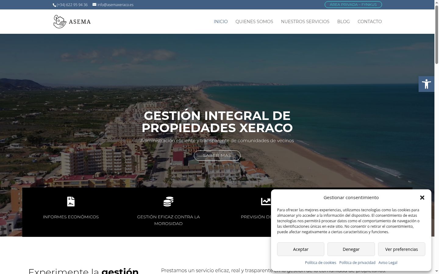 Snímka obrazovky banera súhlasu zobrazeného pred akoukoľvek interakciou
