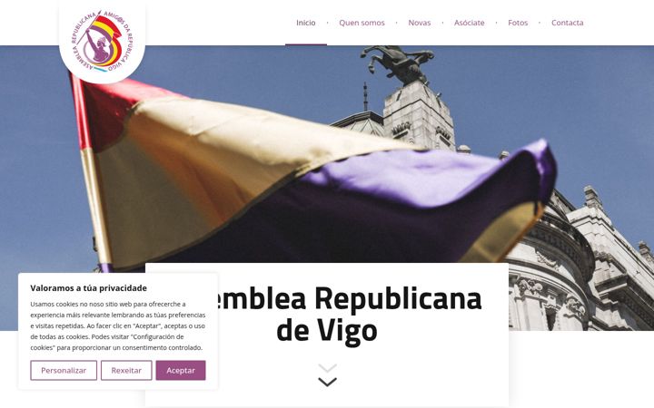 Screenshot of asemblearepublicana.org