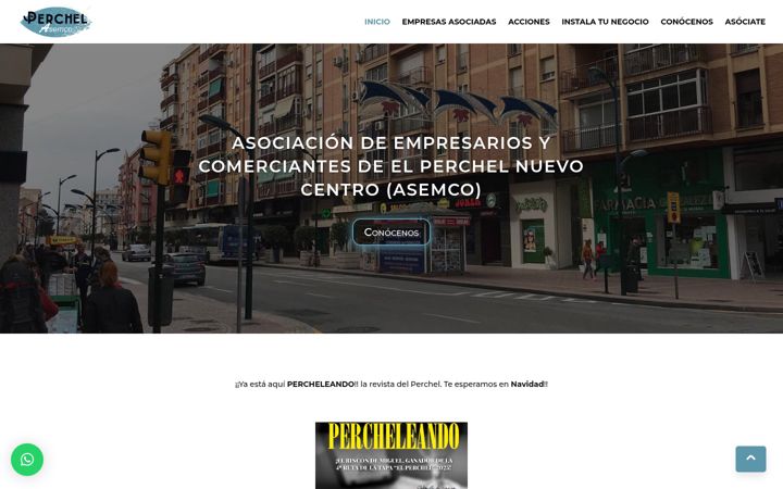 Screenshot of asemcoperchelmalaga.com
