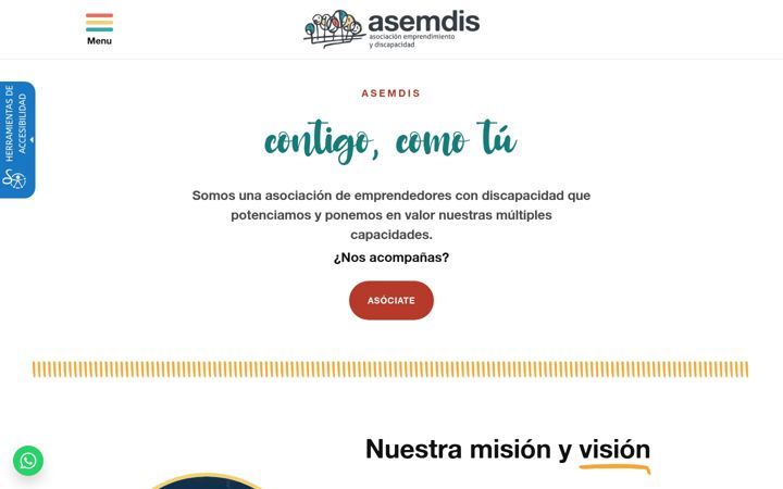 Screenshot of asemdis.com