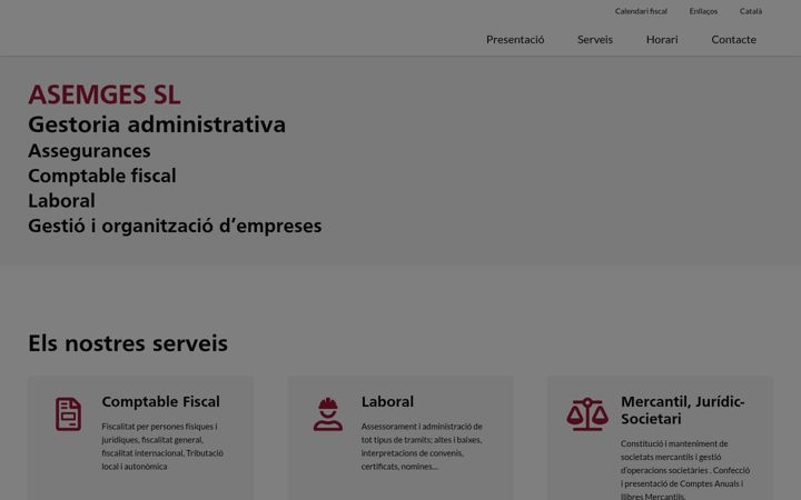 Screenshot of asemges.com