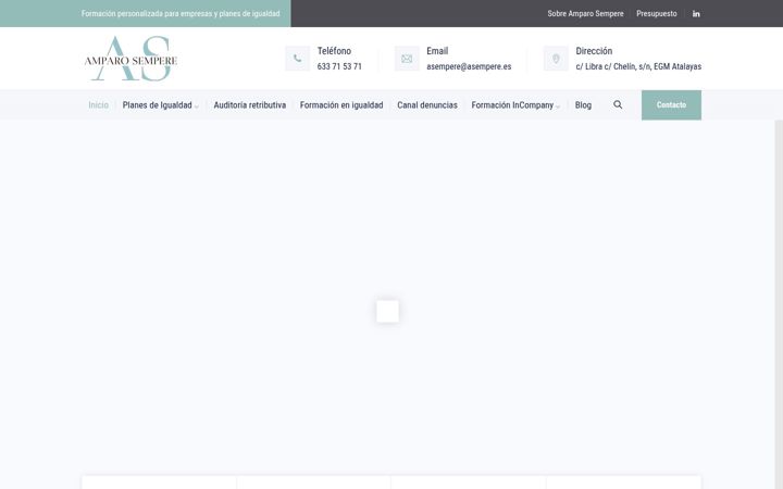 Screenshot of asempere.es