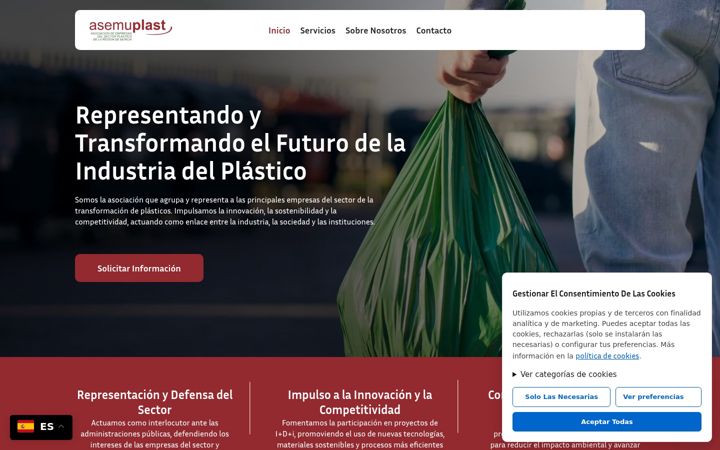 Screenshot of asemuplast.es