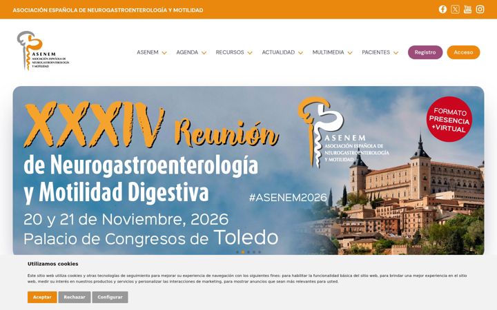Screenshot of asenem.org