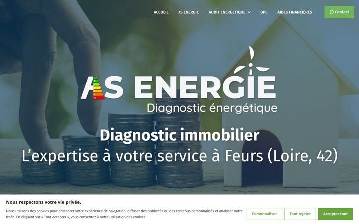 Screenshot of asenergie-diagnostic.fr