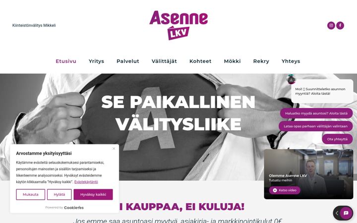 Képernyőkép: asennelkv.fi
