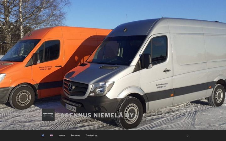 Képernyőkép: asennus-niemela.fi