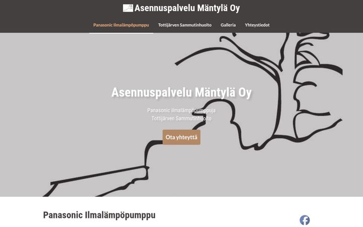 Screenshot of asennuspalvelu.net