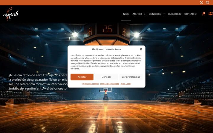 Screenshot di asepreb.com