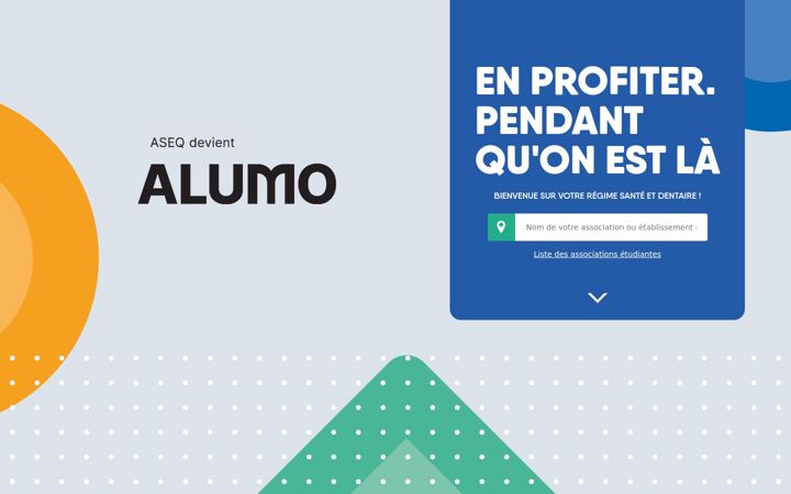 Screenshot of aseq.ca