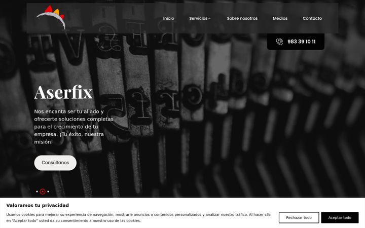 Screenshot of aserfix.net