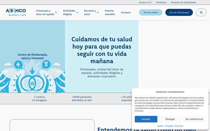 Screenshot of aserhco.com