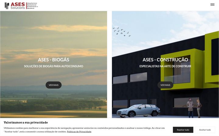 Screenshot of ases-solutions.com