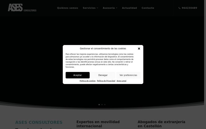 Ekrano kopija asesconsultores.es