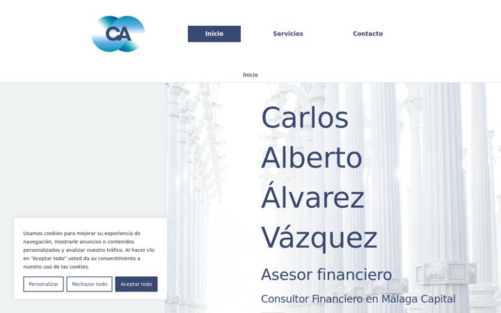 Skjámynd af asesoralvarezvazquez.com