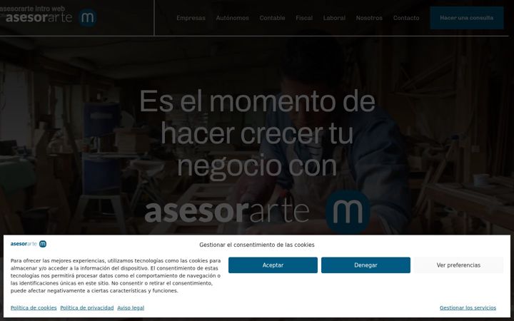 Képernyőkép: asesorartemc.com