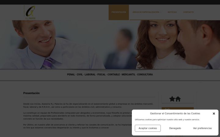 Screenshot of asesorate.net