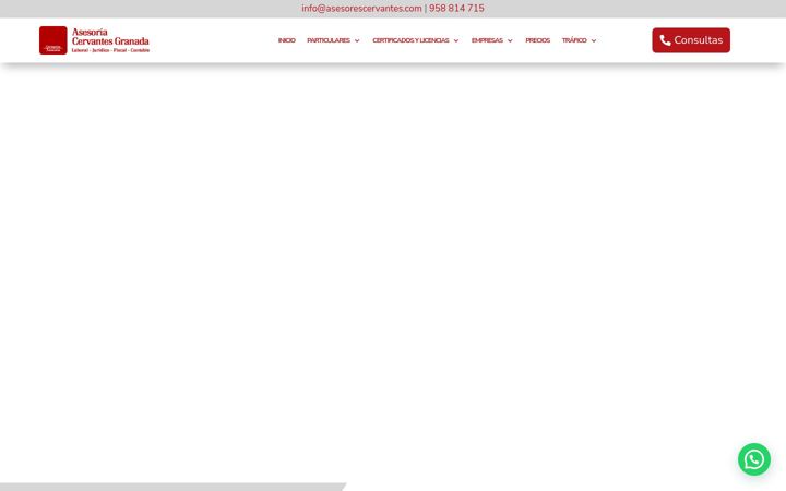 Zrzut ekranu asesorescervantes.com