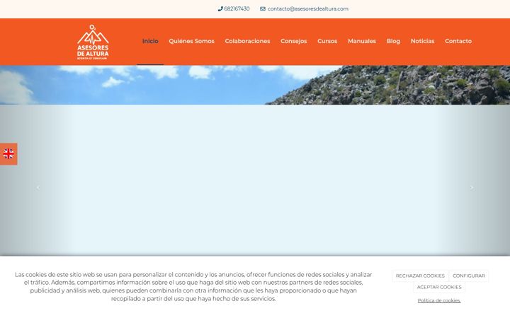 Zrzut ekranu asesoresdealtura.com
