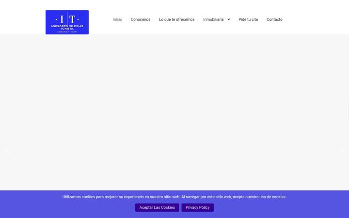 Screenshot of asesoresiglesiastoro.es