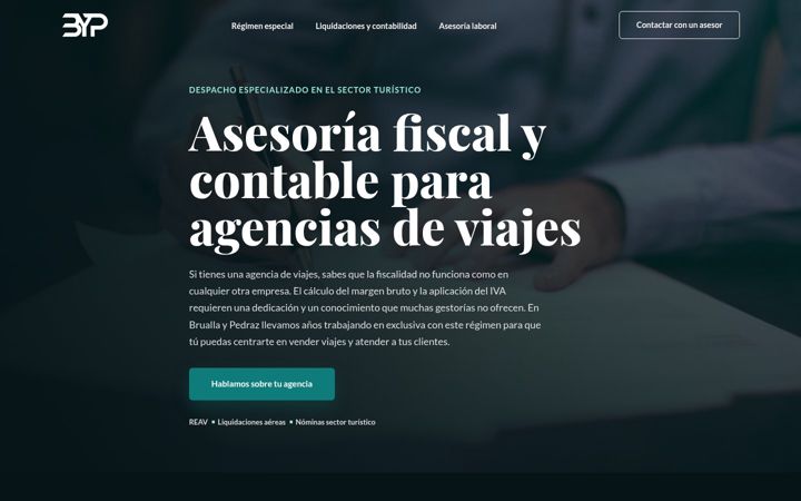 Screenshot of asesoresnb.com