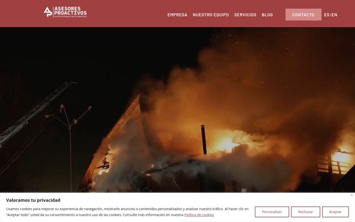 Screenshot of asesoresproactivos.com