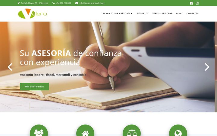 Screenshot von asesoria-anavalero.es