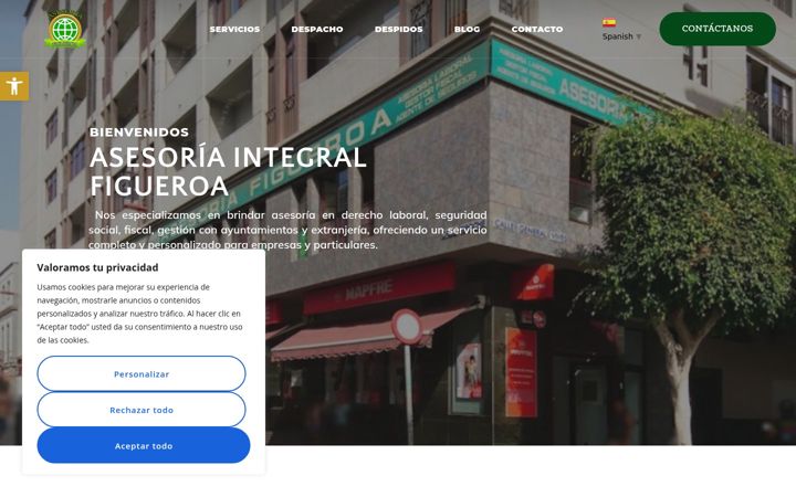 Screenshot of asesoria-figueroa.com