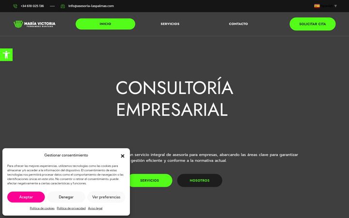 Screenshot of asesoria-laspalmas.com