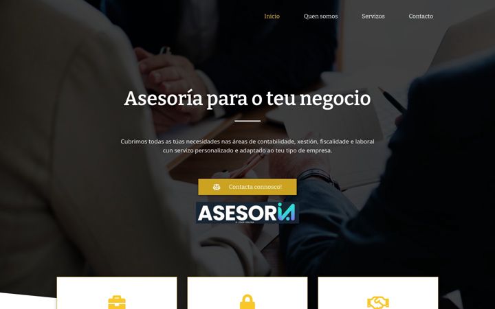 Screenshot of asesoria.gal