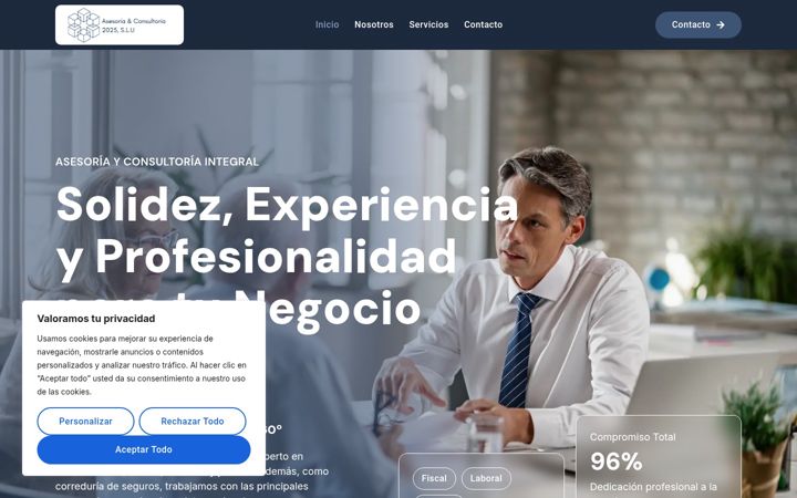 Screenshot of asesoria2025.com